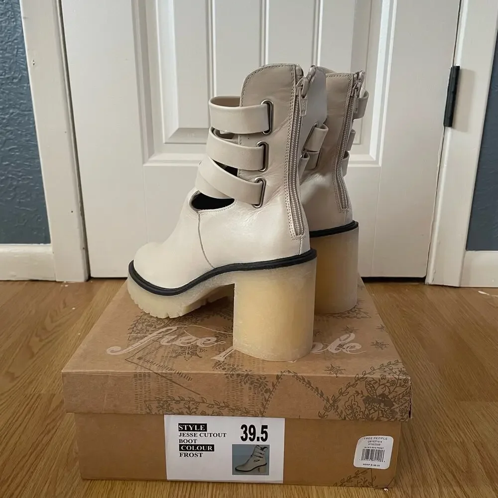 Free people Jesse cutout boots
